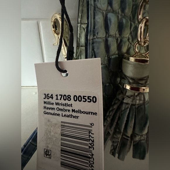 Brahmin Millie wristlet Heaven ombre Melbourne leather - Picture 6 of 6